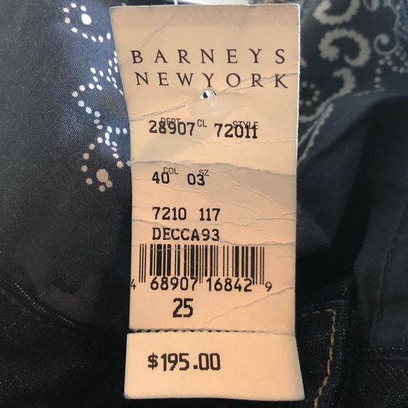 earnest sewn nwt straight leg jeans 25 - Picture 6 of 6